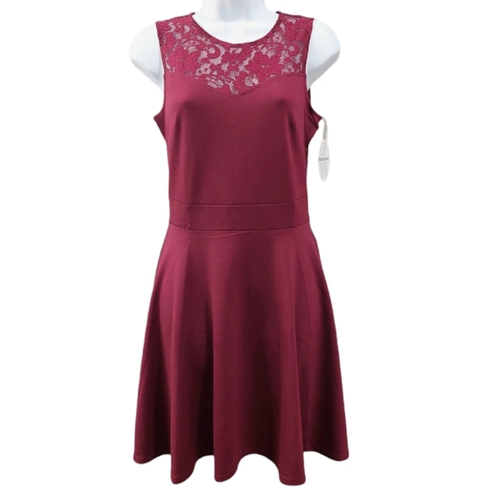 Sylvestidoso wine red dress